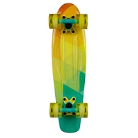 Kryptonics Classic 22,5 "Triangle complet de planche à roulettes arc-en-ciel