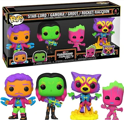 POP!: Guardians of the Galaxy paquet de 4 - Notre exclusivité