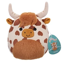 Squishmallows 19,0 cm - Alonzo la vache highland