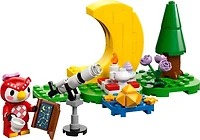 LEGO Animal Crossing Stargazing with Celeste Building Toy - Pretend Playset for Kids - 77053