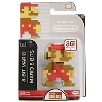 Nintendo-  Nintendo 2.5" Limited Articulation Wave 6- 8 bit Mario