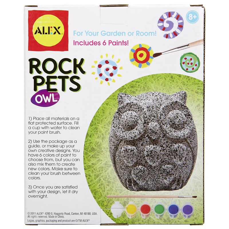 ALEX Toys Craft Rock Owl