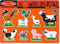 Melissa and Doug - Farm Animal Sound Puzzle