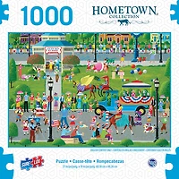 Casse-têtes SureLox - Collection Ville natale par Heronim - Défilé d'animaux - 1 000 pièces