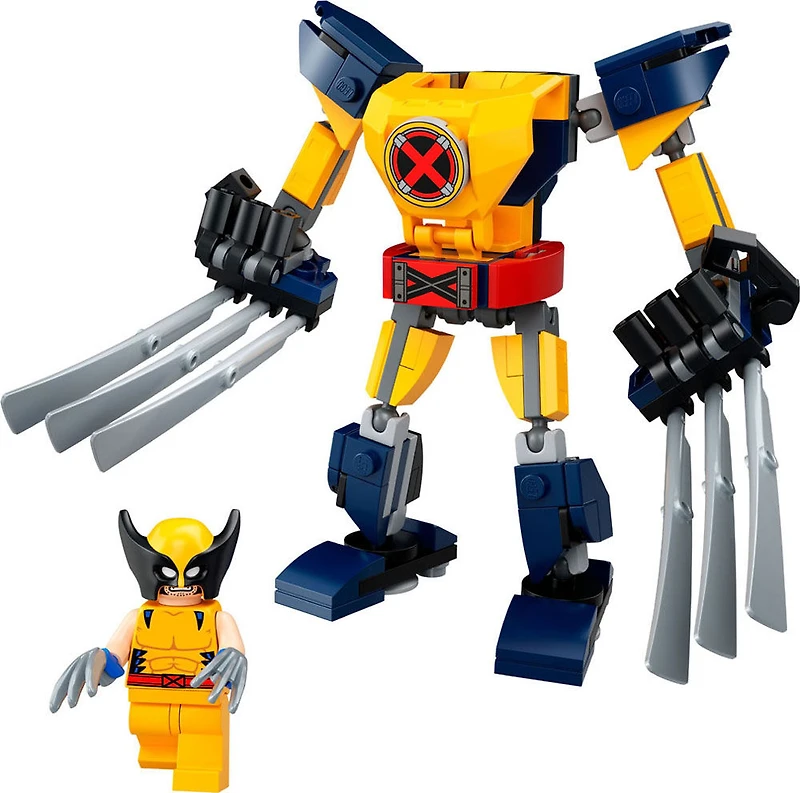 LEGO Marvel L'armure robot de Wolverine 76202 Ensemble de construction (141 pièces)