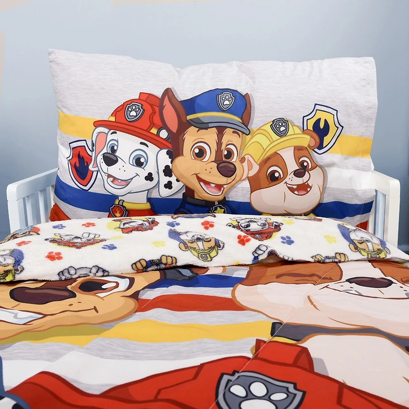 Paw Patrol 2-Piece Toddler Bedding Set including Comforter and Pillowcase