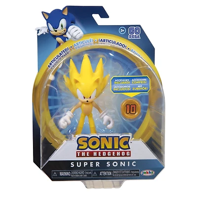  Figurine Sonic de 4 pouces - Docteur Eggman avec Poste de contrôle