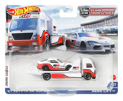 Hot Wheels -Team Transports -Modèles avec voiture - Aero Lift