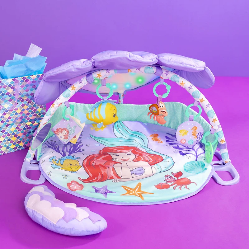 The Little Mermaid Twinkle Trove Lights & Music Activity Gym