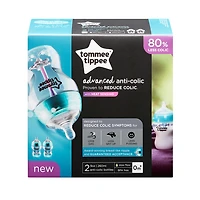 Tommee Tippee Advanced Anti-Colic Bottle, 9 oz, 2-Pack
