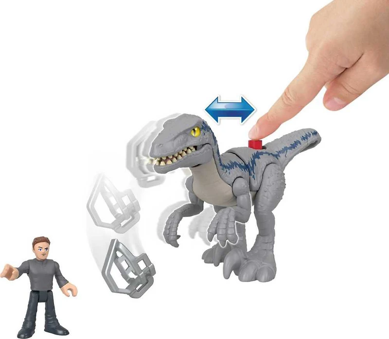 Imaginext-Jurassic World-Coffret de 3 pièces