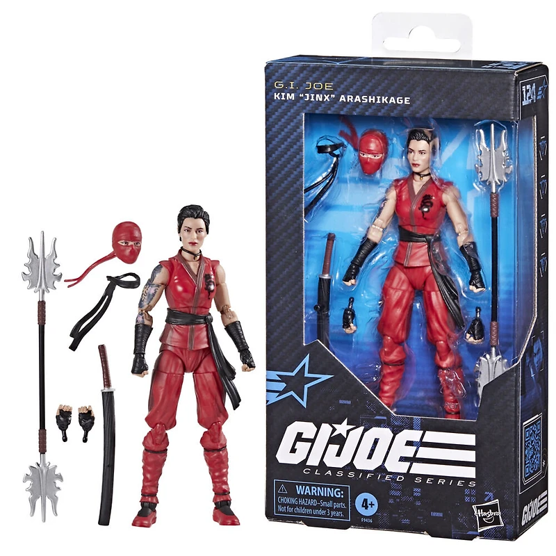 G.I. Joe Classified Series #124, Kim "Jinx" Arashikage Ninja Action Figure