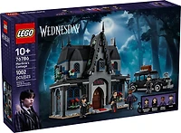 LEGO Mercredi La Maison de Morticia, Marchandise d'Halloween, Ensemble de Construction de Modèle, Activité pour Enfants 76786