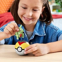 MEGA  Pokémon  Figurine articulée  Embrylex, Pokéball (29pièces)