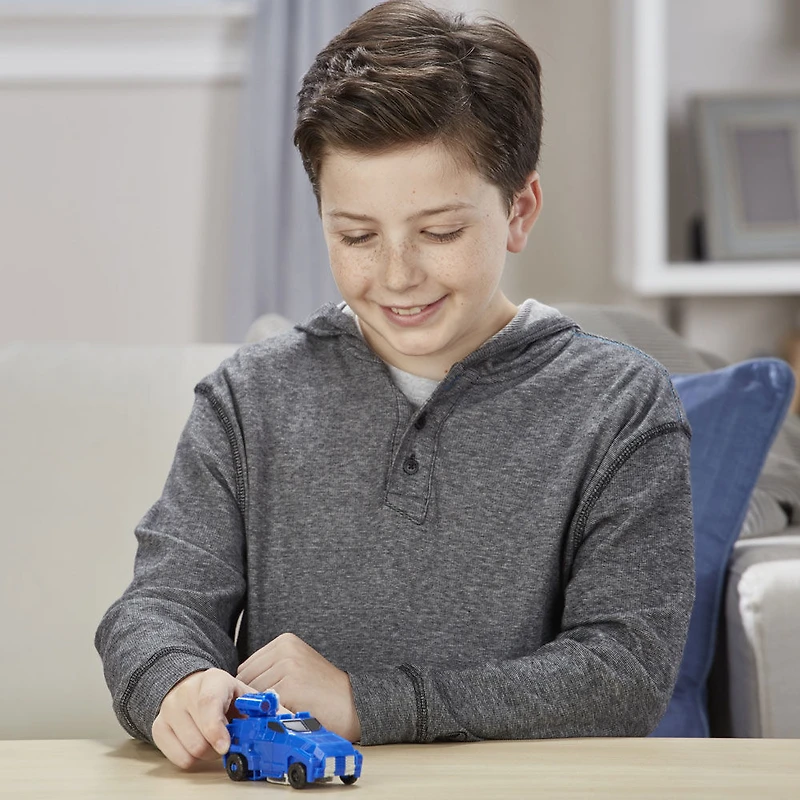 Transformers Cyberverse Action Attackers: Warrior Class Soundwave Action Figure Toy