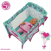 Doll Dream n Fun Play Yard, Mint Heart