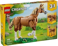 LEGO Creator 3en1 Le cheval magnifique, Ensemble à Construire, Se Transforme en Ours ou en Cerf 31166