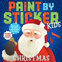 Paint By Sticker Kids: Christmas