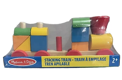 Melissa and Doug - Wooden Stacking Train