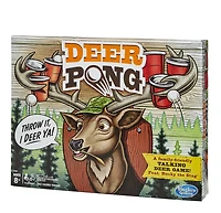 Deer Pong avec tête de chevreuil parlante et musique,   et