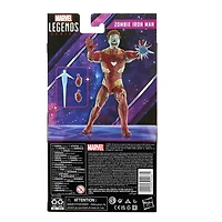Marvel Legends Series, série What if, figurine de collection Zombie Iron Man de 15 cm MCU Disney+, 4 accessoires