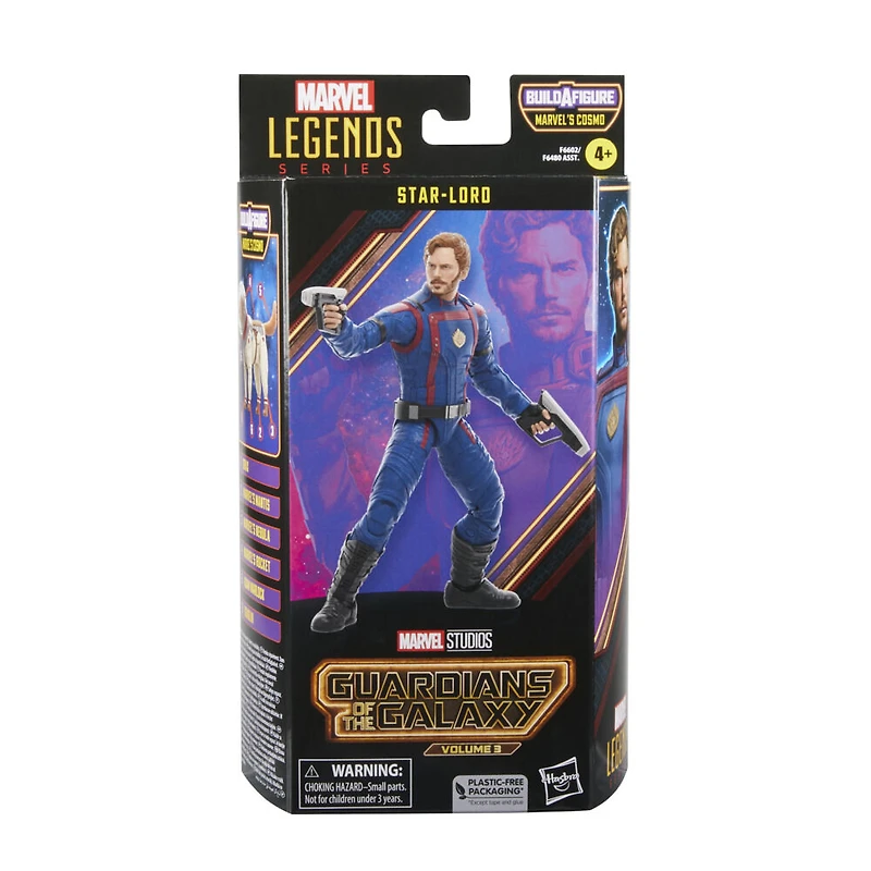 Marvel Legends Series, Star-Lord, Gardiens de la galaxie Vol.3, figurine de 15 cm