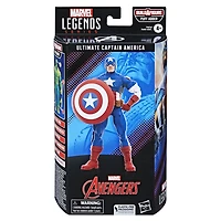 Hasbro Marvel Legends Series: Ultimate Captain America des bandes dessinées classiques Marvel Ultimates, figurine articulée de 15 cm