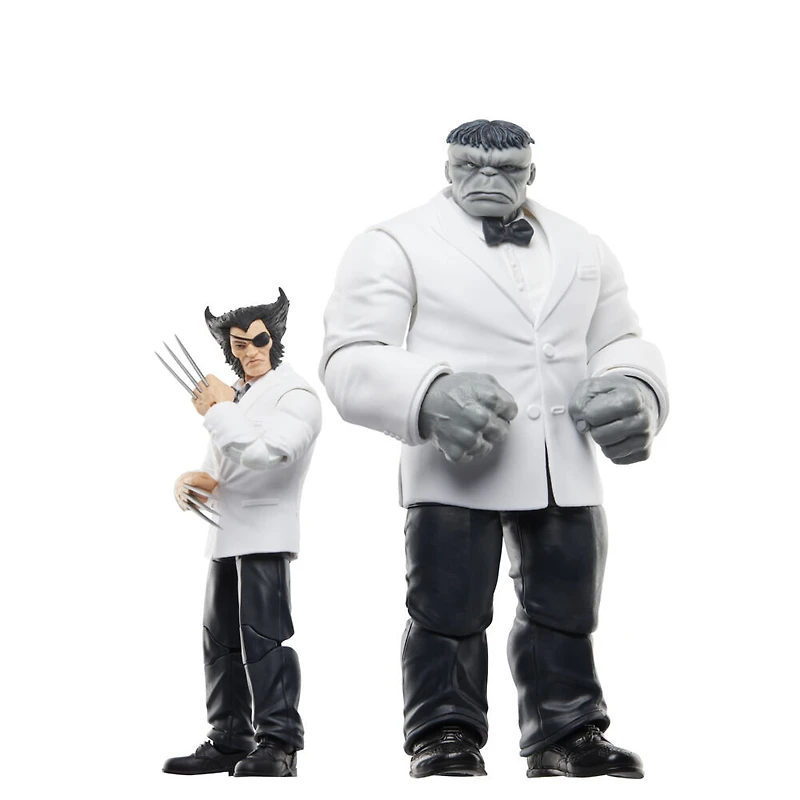Marvel Legends Series, figurines de 15 cm Wolverine Patch et Joe Fixit