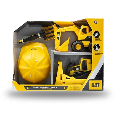 CAT Construction Fleet 2 pack Dump Truck and Wheel Loader