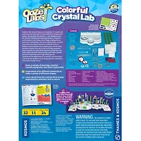 Thames & Kosmos Ooze : Laboratoires aux Couleurs vives Laboratoire de cristal (Kit d'Expérimentation Scientifique) - Édition anglaise