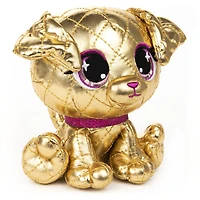 GUND P.Lushes Designer Fashion Pets, édition limitée Goldie La'Pooch, chienne en peluche de luxe douce et élégante, or et rose, 15,2 cm