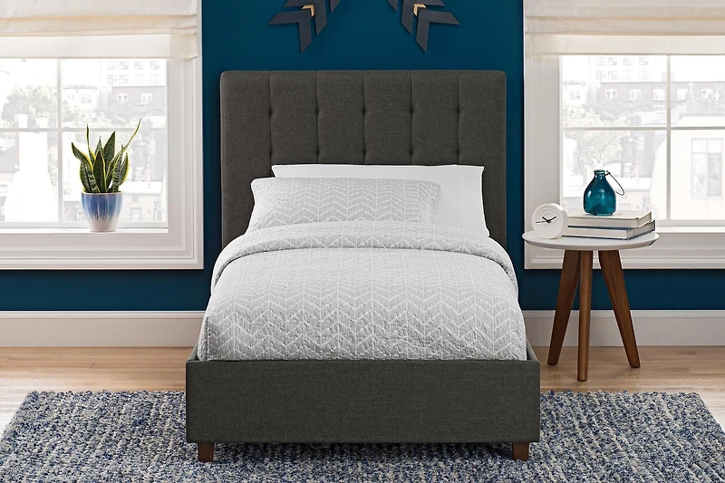 Lit rembourré Emily Jumeau de DHP