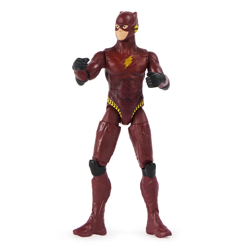 DC Comics, Figurine articulée The Flash Young Barry de 10 cm et 2 accessoires, objets à collectionner du film Flash