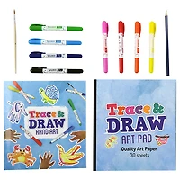 SpiceBox Trousses d'art pour enfants, Imagine, Décalque and dessine des empreintes de mains, Tranche d'âge - Édition anglaise