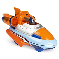 PAW Patrol, Véhicule Super-Zuma Super PAWs en métal True Metal à collectionner, Série Super-Chiots à l'échelle 1:55