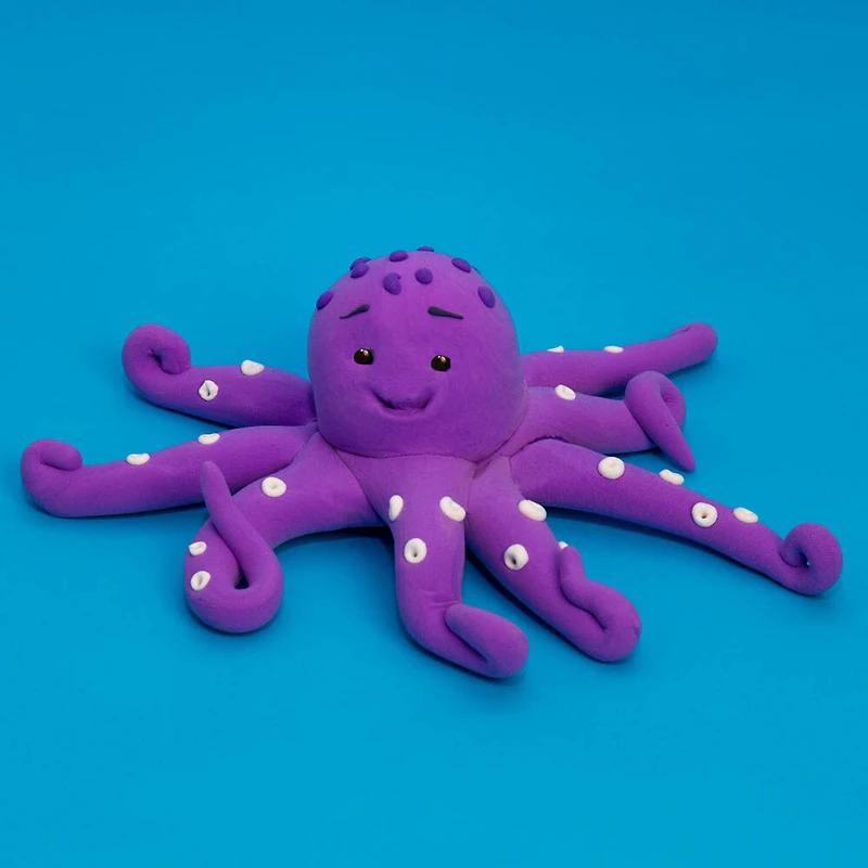 Play-Doh Air Dry Buddies, Octopus Oasis