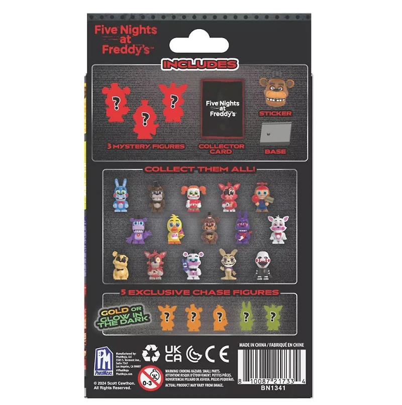 Five Nights at Freddy's Grab N' Go Bundle Action Figure Playset