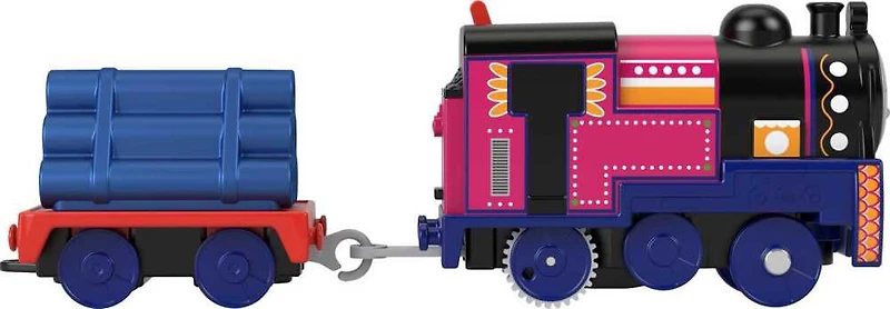 Fisher-Price-Thomas et ses Amis-Ashima-Locomotive motorisée et wagon