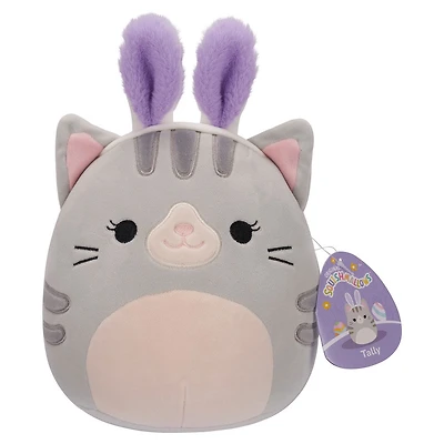 Squishmallows de 19,0 cm Pâques - Tally chat tigré gris