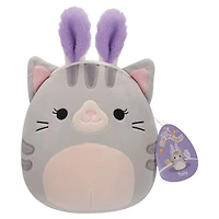 Squishmallows de 19,0 cm Pâques - Tally chat tigré gris