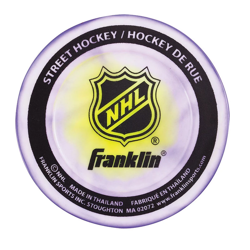 Rondelle de Hockey de rue de la NHL - rouge - Édition anglaise