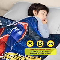 Couverture lestée pour enfants Spiderman de Marvel (40 x 60 pouces), 6 lb