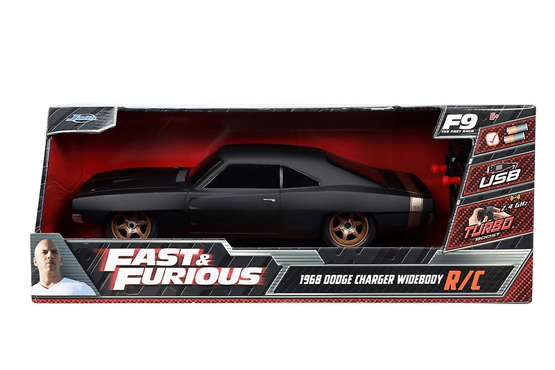 Fast et Furious 1:16 RC - Dom's 1968 dodge Charger Widebody
