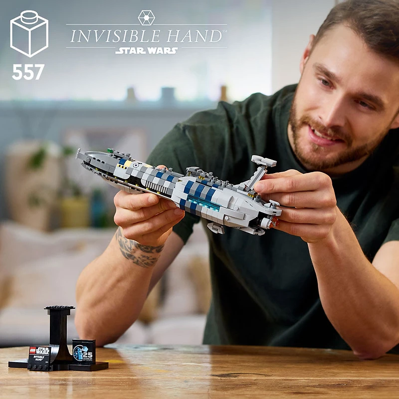 LEGO Star Wars Invisible Hand 25th Anniversary Building Set 75377