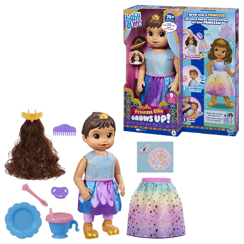 Baby Alive Princess Ellie Grows Up! Doll