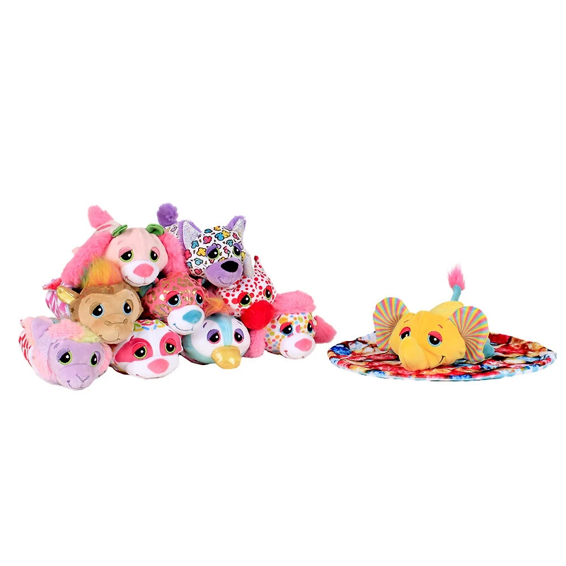 NOUVEAU THÈME DE CARNAVAL - PARFUM Cutetitos Carnivalitos - Animaux en peluche surprise - Peluche de carnaval à collectionner - Série 1