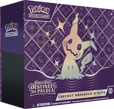 Coffret Dresseur d'Élite Pokémon Écarlate et Violet Destinées de Paldea