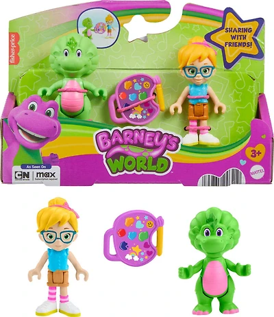 Fisher-Price Barney's World Vivie Amie de Barney et Baby Bop