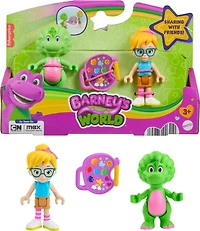 Fisher-Price Barney's World Vivie Amie de Barney et Baby Bop