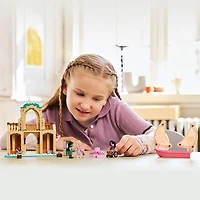 LEGO Wicked Glinda, Elphaba & Nessarose at Shiz University Dollhouse Playset, Witch Toy, 75681